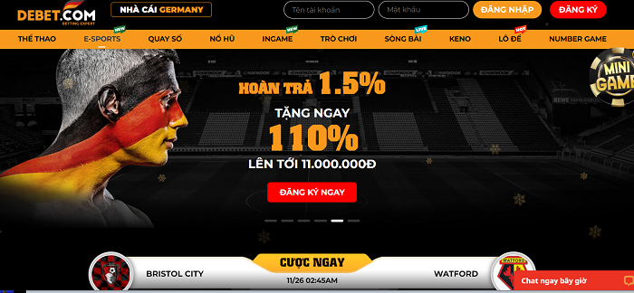 Khuyến mãi lớn từ Debet
