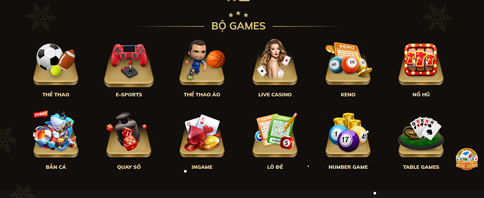 Kho game đa dạng, hấp dẫn