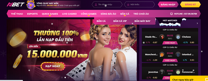 Nbet khuyến mãi khủng cho khách hàng