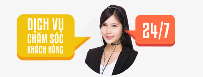 Hỗ trợ khách hàng liên tục bất kể ngày đêm