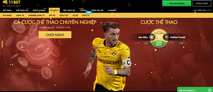 11Bet | Đánh giá 11Bet | Link vào 11Bet mới nhất