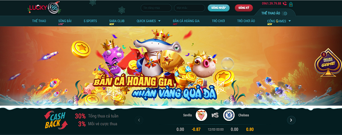 Rất nhiều ưu đãi hấp dẫn dành cho khách hàng của Lucky88