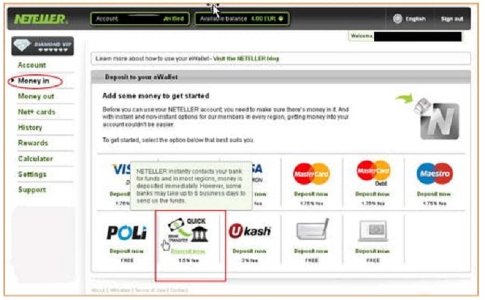Các phương thức thanh toán trên Betfair thực hiện dễ dàng, nhanh chóng