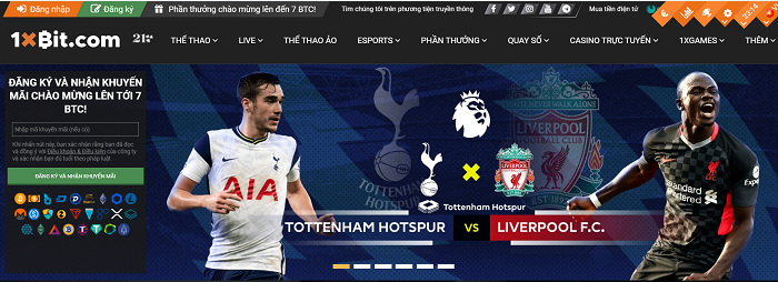 Giao diện đơn giản của 1xBit