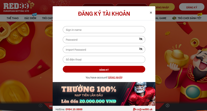 Đăng ký tài khoản R88 dễ dàng