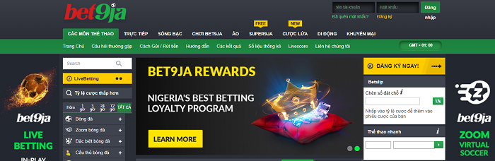 Bet9ja - nhà cái hàng đầu đến từ Nigeria