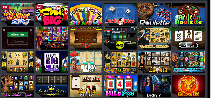 Các trò chơi hấp dẫn trên Bet9ja