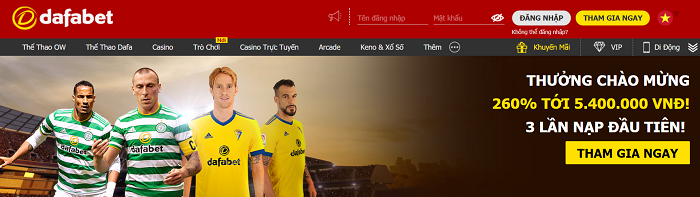 Chương tr ình khuyến mãi lớn của Dafabet