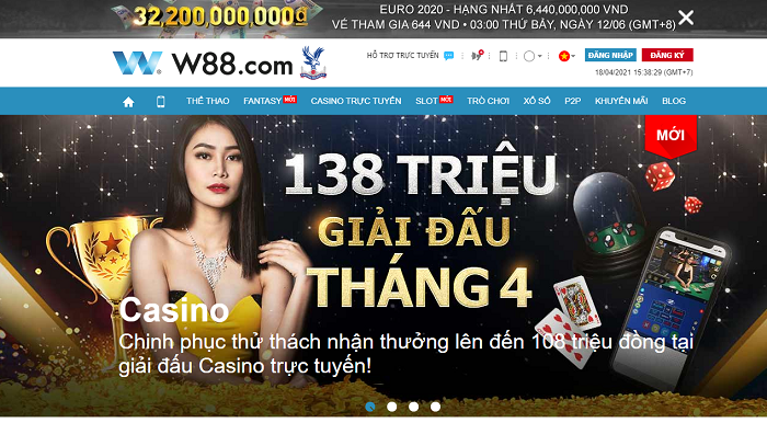 W88 là nhà cái uy tín hàng đầu Châu Á