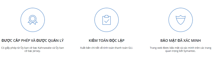 Nhà cái được cấp phép hoạt động