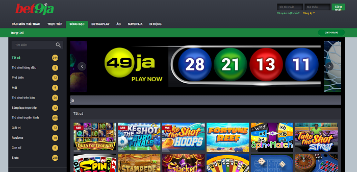 Kho trò chơi đa dạng