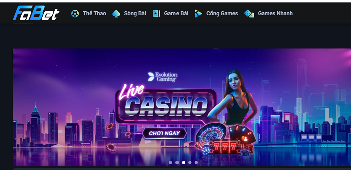 Hướng dẫn nạp tiền tại Fabet