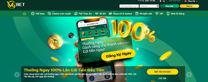 Hướng dẫn cách chơi cá cược tại V9bet