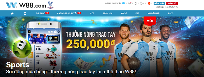 Giao diện dễ chịu, các mục sắp xếp khoa học