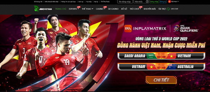 Hướng dẫn cách chơi cá cược tại JBO