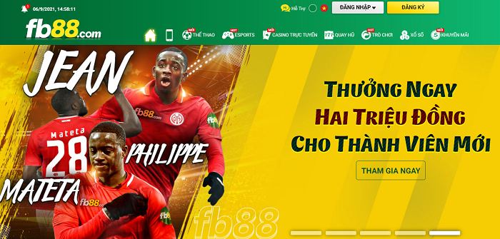 Thành viên mới được tặng quà khủng khi đăng ký tài khoản FB88