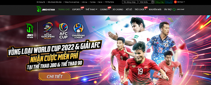 Nhiều giải đấu mới tại JBO