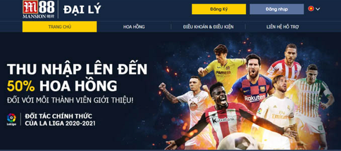 Kiếm tiền dễ dàng cùng M88