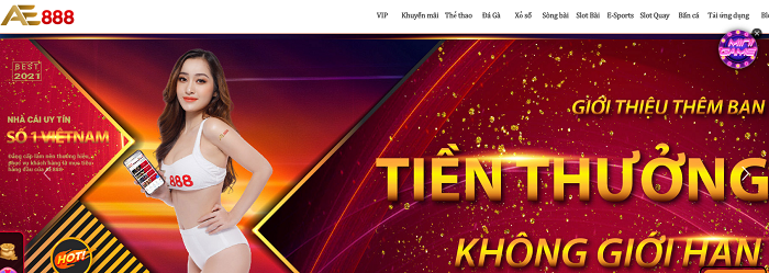 Giới thiệu thêm bạn bè để nhận thưởng từ AE888