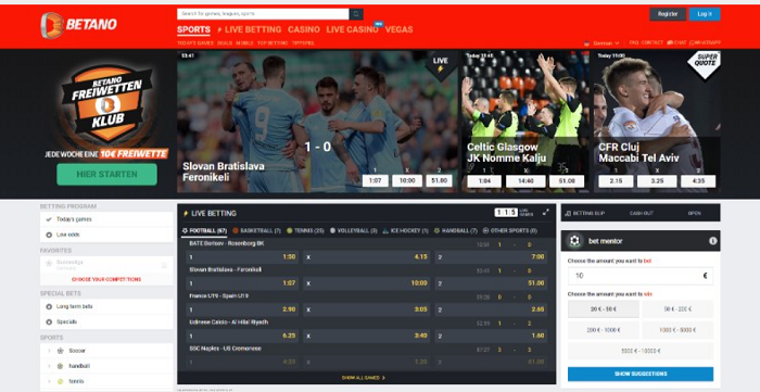 Hướng dẫn cách chơi cá cược tại Betano