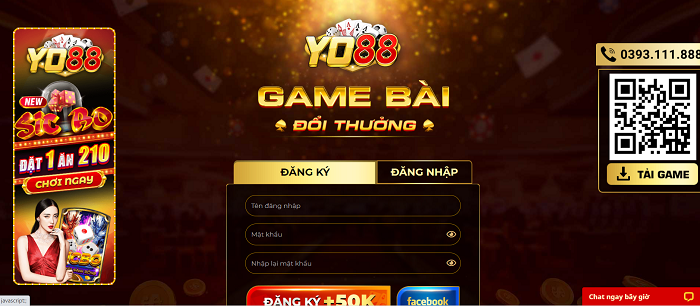 Đăng ký Yo88 để nhận ưu đãi khủng