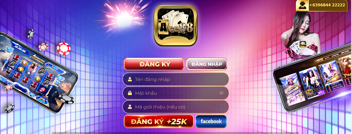 Đăng ký tài khoản ACE88