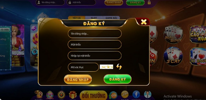 Đăng ký tài khoản dễ dàng, nhanh chóng