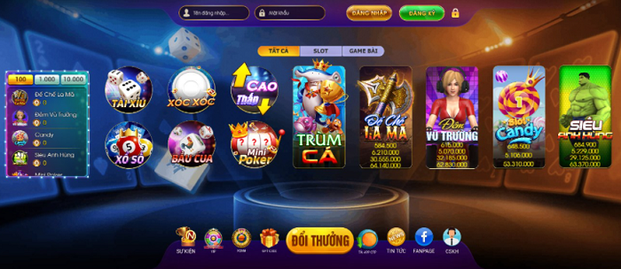 Nhiều hình thức giao dịch cho người chơi lựa chọn