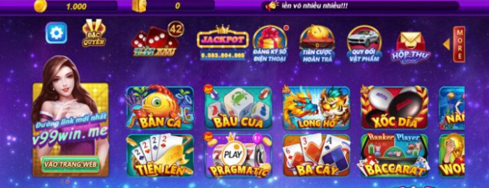 Nhiều trò chơi hấp dẫn, dễ chơi, dễ trúng