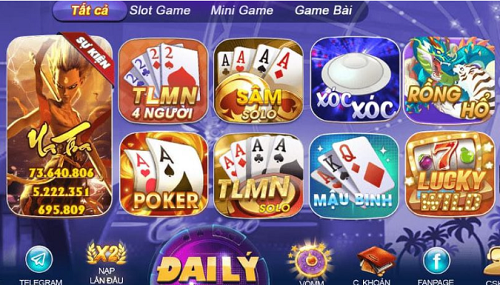 Kho tàng game đồ sộ của SumVip