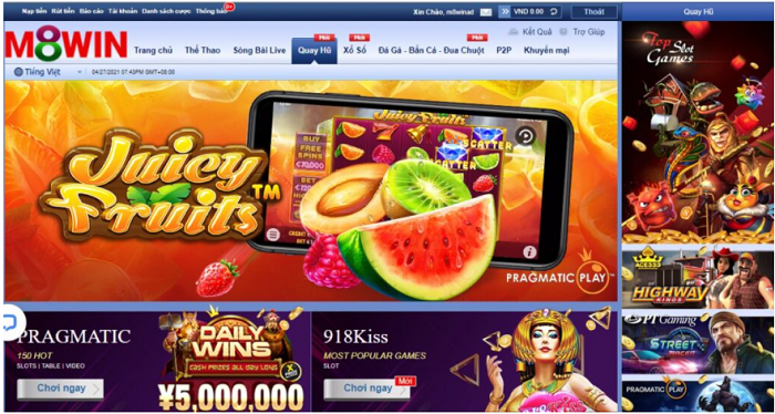 Chơi game M8 trên nhiều thiết bị