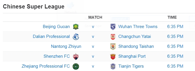 Chinese Super League