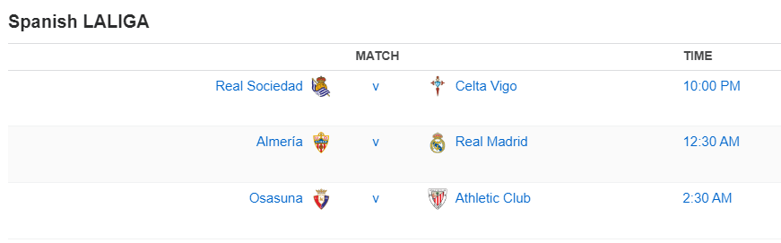 Spanish LALIGA