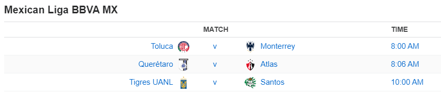Mexican Liga BBVA MX