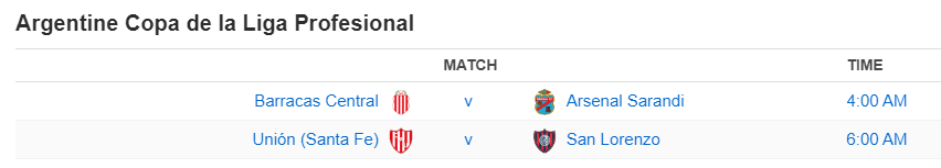 Argentine Copa de la Liga Profesional